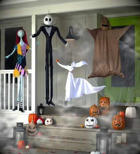 Miniatura 6 de Disney The Nightmare Before Christmas Sally - Decoración colgante de personajes de tamaño completo, poliéster, polipropileno, alambre
