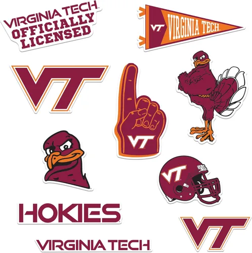 Miniatura 42 de Mississippi State University - Paquete variado de 10 calcomanías de vinilo grandes de lujo, para laptop, botella de agua, álbumes de recortes