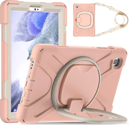 Miniatura 87 de 360 Rotation Case for Galaxy Tab ActivePro/Tab Active4 Pro/Active 5 Pro 10.1" Sturdy Cover Rotate Ring Stand Shoulder Carrying Strap Hand Strap