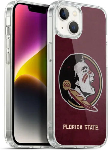 Miniatura 178 de Head Case Designs Funda de gel suave FSU Seminoles de la Universidad Estatal de Florida con licencia oficial compatible con Apple iPhone 13 Pro Max