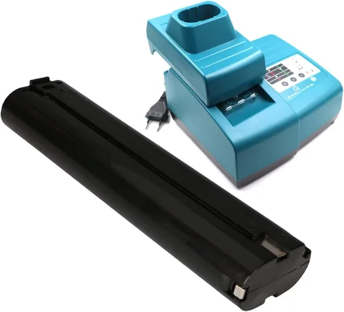 Miniatura 11 de 1.5Ah compatible con batería Makita 9.6V y cargador NiCad repuesto (baterías de compromiso, etiqueta de capacidad real) 9000 9001 9002 9033 9034