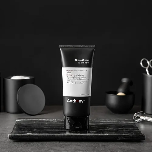 Miniatura 2 de Anthony Crema de afeitar para hombre para pieles sensibles: extractos de escualano, eucalipto, menta verde y romero, ayuda a calmar, refrescar