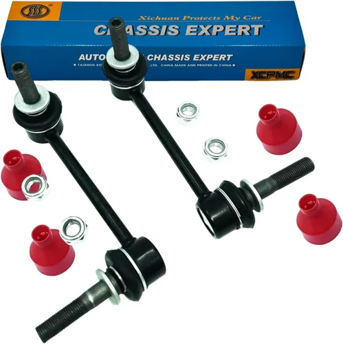 Miniatura 27 de K750523 Kit de enlace de extremo de barra estabilizadora de balancín delantera, 2 piezas, repuesto automotriz izquierdo derecho compatible