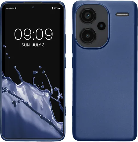 Miniatura 86 de kwmobile Funda compatible con Xiaomi Redmi Note 11 / Note 11S - Funda protectora de silicona TPU suave y delgada - Azul Báltico
