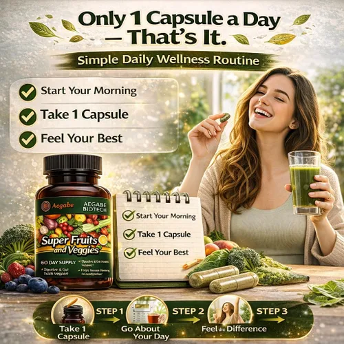 Miniatura 6 de Suplemento de súper frutas y verduras, 36 verduras y frutas frescas, suplemento nutricional diario Balance of Nature para salud digestiva y alivio