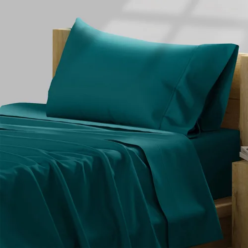 Miniatura 58 de TEXAS LINEN CO. Juego de sábanas de algodón egipcio Split King - 600 número de hilos, 5 piezas, sábanas blancas para cama ajustable, fibra 19: Raya
