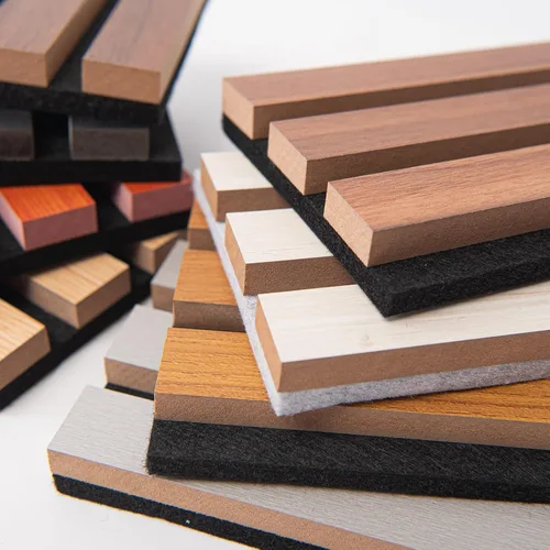 Miniatura 2 de Art3d Paneles acústicos de listones de madera para decoración elegante y reducción de ruido, panel texturizado 3D para techo y pared, paquete