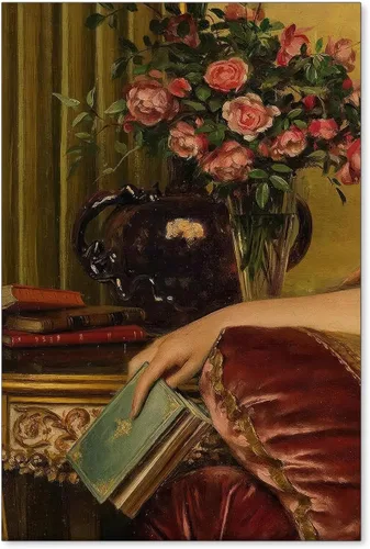 Miniatura 17 de Póster de libro gótico de academia oscura vintage de mediados de siglo, arte de pared de lienzo victoriano de estilo bohemio, impresiones estéticas
