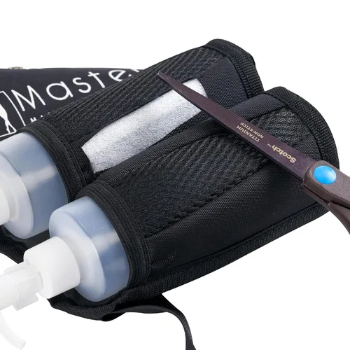Miniatura 8 de Master Massage Bolsa de aceite de masaje para botella doble, bolsa de crema ajustable y bolsa de loción, kit doble, funda de loción para botella