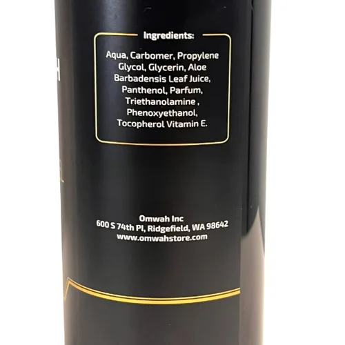 Miniatura 6 de OMWAH Gel de afeitar Barber Gel de afeitado recto (16.9 oz)