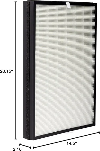 Miniatura 11 de AprilAire RF09550C Clean HEPA - Filtro de repuesto para purificador de aire portátil para habitación modelo 9550, captura polvo y olores, sin ozono