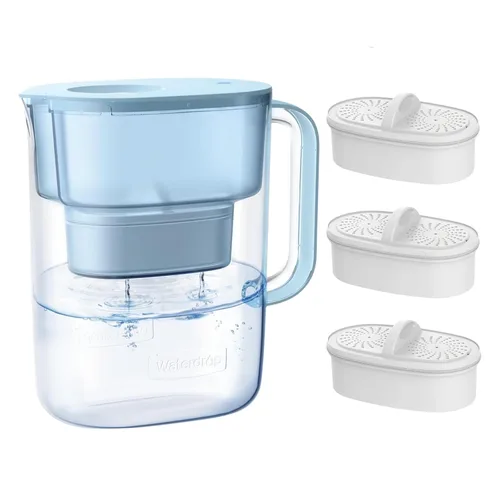 Miniatura 11 de Waterdrop - Jarra con filtro de agua para 10 tazas, incluye 1 filtro Azur