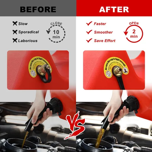 Miniatura 4 de Magicfour - Tapa de ventilación para bidones de gasolina, kit de ventilación de combustible de 3 unidades, tapón de ventilación de repuesto
