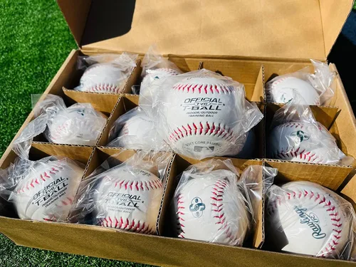 Miniatura 5 de Rawlings T-Balls oficiales TVB Juvenil/6u 12 unidades Núcleo de goma esponja Interior/exterior