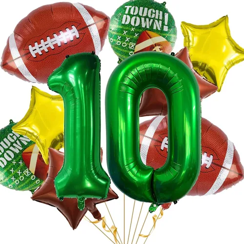 Miniatura 8 de Set de Globos de Fútbol Decoraciones para Fiesta de Cumpleaños de Fútbol Decoraciones de Partido de Fútbol Tema Deportivo para Cumpleaños