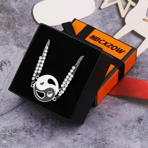 Miniatura 4 de Yin Yang - Pulseras a juego para mejores amigos, parejas, mejores amigas, mejores amigas, amigas, amigas, parejas, Yin Yang
