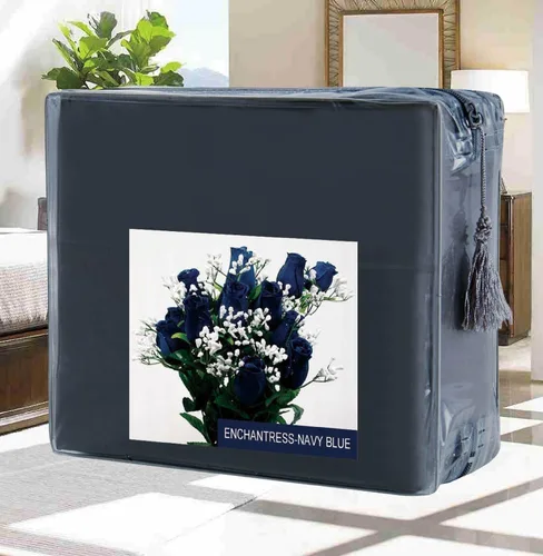 Miniatura 16 de Juego de ropa de cama Elegant Comfort, de 3 piezas, elegante, no se arruga, 1500 hilos egipcios