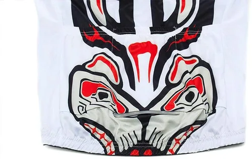 Miniatura 5 de MOXILYN Camiseta de ciclismo para hombre, kit de ciclismo de MTB y pantalones cortos de ciclismo con almohadilla de gel 20D, conjunto de ropa