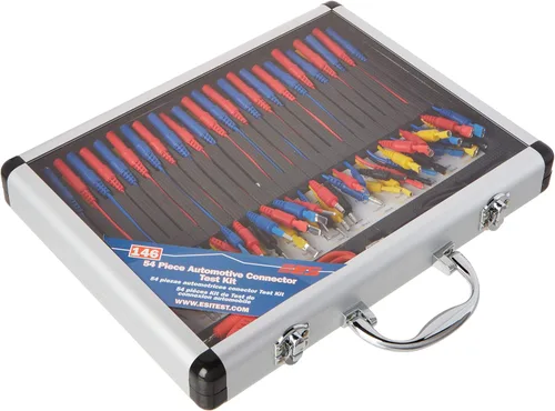 Miniatura 2 de Electronic Specialties 146 Silver - Kit de prueba de conector automotriz de 54 piezas, 12.5 x 9.5 x 1.75 pulgadas, color plateado