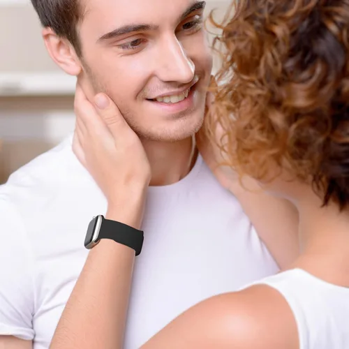Miniatura 5 de Correas deportivas compatibles con Apple Watch de 1.65, 1.73, 1.77, 1.77, 1.61, 1.49, 1.57 y 1.73 pulgadas, para mujeres y hombres, correa