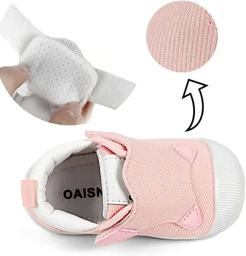 Miniatura 2 de OAISNIT Zapatos deportivos ligeros para bebés, niños y niñas, transpirables, antideslizantes, para primeros pasos