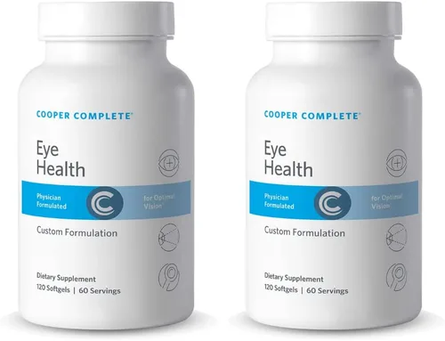 Miniatura 6 de Cooper Complete - Suplemento para la salud ocular - Luteína, meso-zeaxantina y zeaxantina, vitamina C y E - 120 cápsulas blandas por botella.