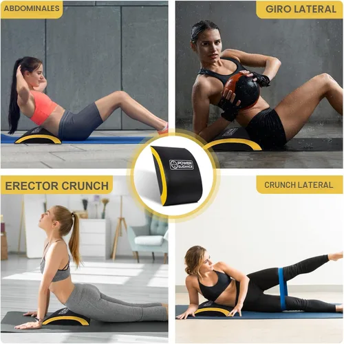 Miniatura 6 de POWER GUIDANCE Esterilla de ejercicio abdominal, almohadilla para sentarse, alfombrilla de entrenamiento abdominal y central para una gama completa