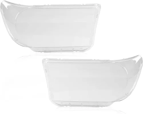 CNNELL Cubierta de lente de faro delantero izquierdo+derecho (transparente) compatible con Toyota Tundra 2007-2013 /Compatible con Toyota Sequoia
