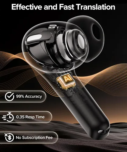 Miniatura 6 de TAGRY Bluetooth Headphones True Wireless Earbuds 60H Playback LED Power Display Earphones with Wireless Charging Case IPX5 Waterproof in-Ear Ear