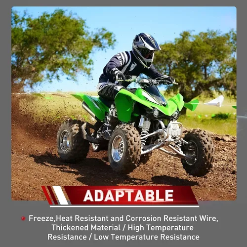 Miniatura 6 de WOOSTAR Interruptor de llave de encendido de 5 pines para 50cc 70cc 90cc 110cc 125cc 150cc 200cc 250cc dune Buggy Go Kart ATV 4 Wheeler Quad