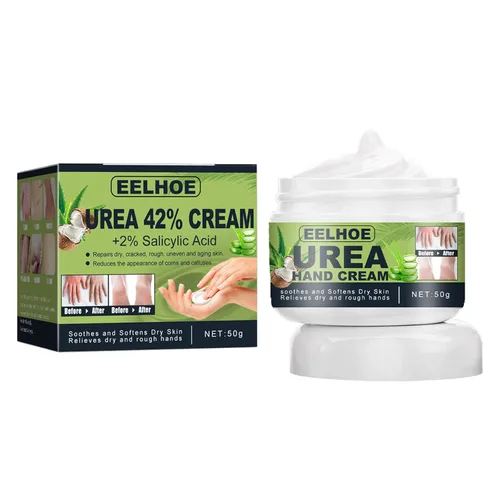 Crema reparadora de pies de manteca de karité, ungüento curativo de la piel para talones agrietados y pies secos Crema exfoliante para masaje de