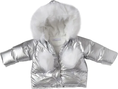 Miniatura 4 de Saco de nieve para bebé recién nacido, para cochecito de bebé, Silver Metallic 2 Piezas, 0-6 meses