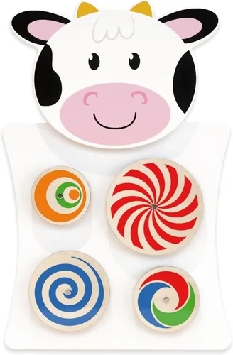 Miniatura 12 de SPARK & WOW Panel de Pared de Actividad Zebra Edades 18m+ Juguete de Pared Sensorial Montessori Actividad de Formas Anidadas Tablero Ocupado