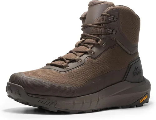 Miniatura 12 de NORTIV 8 Suela acolchada táctica ligera para hombre, para el trabajo, todo el día, cremallera lateral, motocicleta, combate, militar, bota