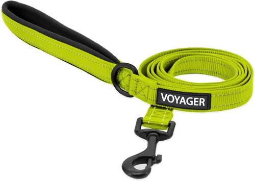 Miniatura 26 de Best Pet Supplies Correa reflectante Voyager para perros con mango de neopreno, para razas pequeñas, medianas y grandes, bonita y resistente