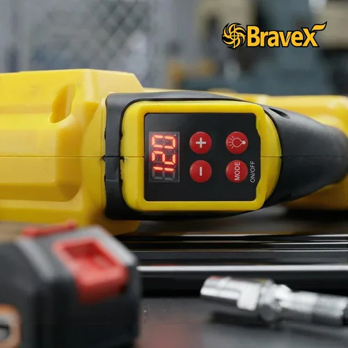 Miniatura 3 de Pistola de engrase inalámbrica compatible con pistola de engrase eléctrica Makita de 21 V de 12,000 PSI, batería recargable W/T y acoplador