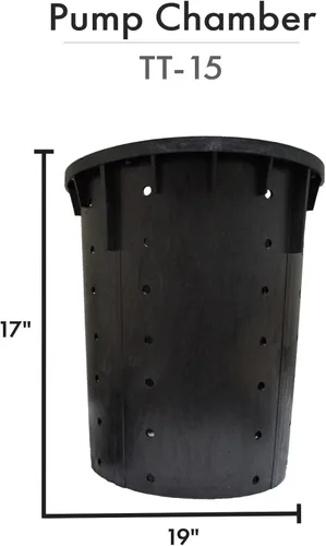 Miniatura 4 de HALF OFF PONDS - Simply Waterfalls 1200 Kit de cascada libre de estanque - Revestimiento de PVC de 5 pies por 10 pies, bomba de agua de la serie