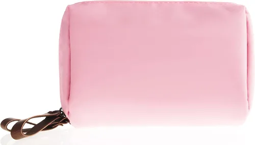 Miniatura 10 de Bolsa Pequeña de Maquillaje para Bolso Bolsa de Cosméticos Portátil Impermeable para Viaje Bolso de Maquillaje para Mujeres, Todo negro, Chico