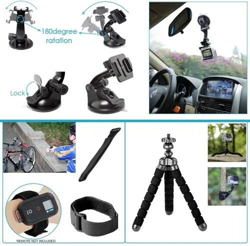 Miniatura 3 de GoPro HERO13 (Hero 13) Black - Cámara de acción con 5.3 K, fotos de 27 MP, transmisión en vivo, cámara web + 2 tarjetas de 128 GB, kit de accesorios