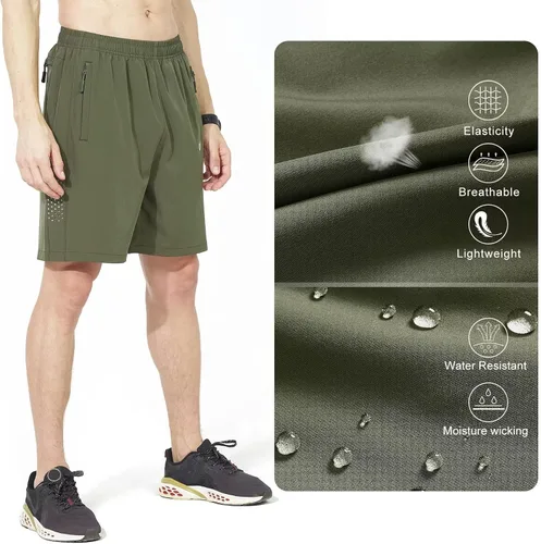 Miniatura 5 de NORTHYARD - Pantalones cortos deportivos para correr para hombres, ligeros, de secado rápido, 7, 5 o 9 pulgadas, para senderismo, deportes, gimnasio