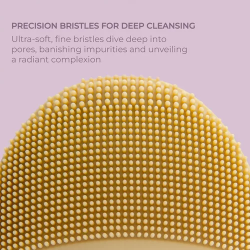 Miniatura 4 de Cepillo de limpieza facial Limpiador facial de silicona impermeable Exfoliante sónico ultrasuave Masajeador de limpieza profunda de poros