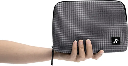 Miniatura 15 de simtoper Estuche organizador electrónico de viaje, bolsa impermeable para cables, cargador, disco duro, banco de energía, pequeño almacenamiento Gris