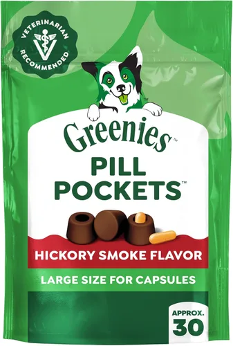 Miniatura 11 de Greenies Pill Pockets con dulces de mantequilla de maní real para perros, Mantequilla de cacahuate