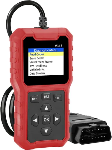 Miniatura 10 de V315 OBD2 Herramienta de diagnóstico, lector de código, herramienta de diagnóstico de luz de motor, probador de voltaje de batería, para coches