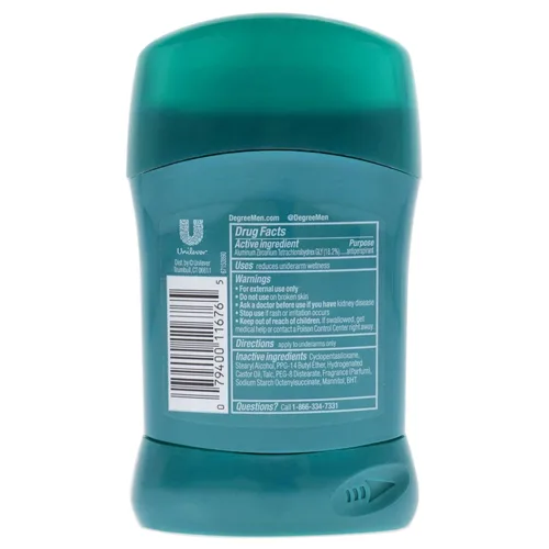 Miniatura 3 de Degree Dry Protection Antitranspirant & Cool Rush desodorante en barra para hombres, 1.7 onzas