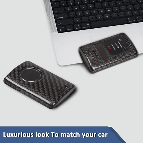 Miniatura 6 de Carcasa para llavero inteligente compatible con Chevrolet Corvette C6 C7, funda para llavero de control remoto de automóvil