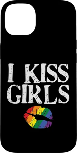 Miniatura 14 de iPhone 11 I Kiss Girls Rainbow Lips Gay Lesbian Pride Flag LGBT estuche de regalo