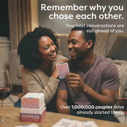 Miniatura 6 de TALKING POINT CARDS Profundiza tu conexión con 200 tarjetas de conversación divertidas y atractivas para parejas. Construye intimidad, fortalece tu
