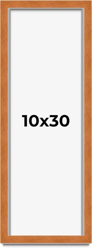 Miniatura 101 de Marco de 3 x 3 pulgadas, marco de madera maciza de nuez miel tradicional marrón Ancho de moldeo de 0.875 pulgadas Profundidad de conejo de 0.875