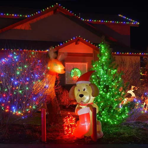 Miniatura 6 de KGC Paquete de 25 bombillas LED C7 para luces de Navidad, bombillas LED C7 irrompibles para luces de Navidad al aire libre, 0.6W, equivalente a 7W